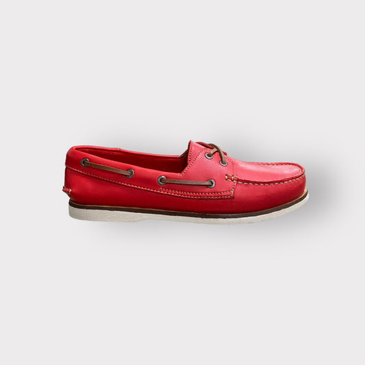 Premium Men's Apple Red Boat Shoe