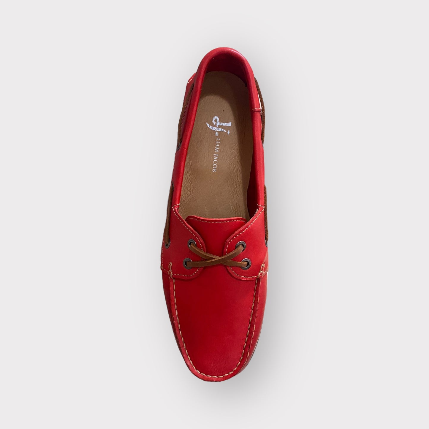 Premium Men's Apple Red Boat Shoe