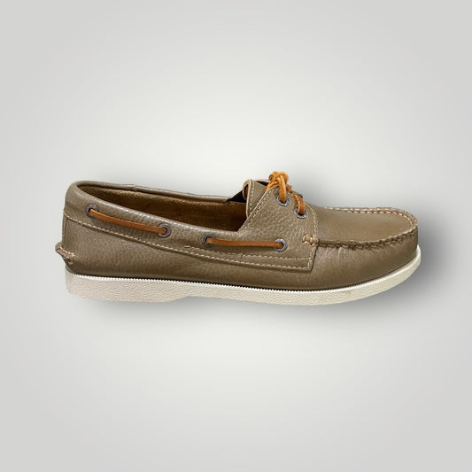 Men's Beige Floater Boat Shoe