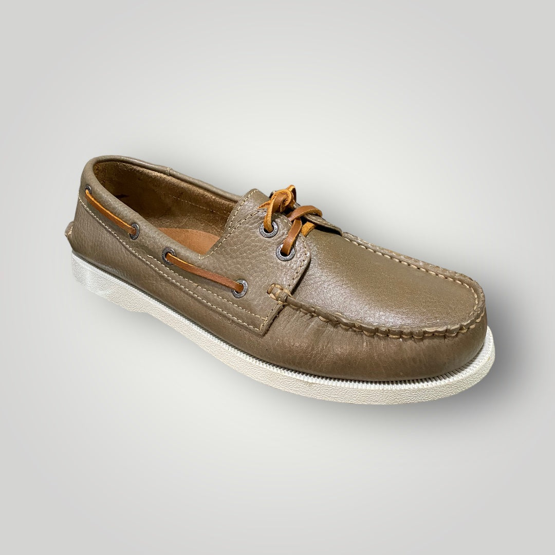 Men's Beige Floater Boat Shoe