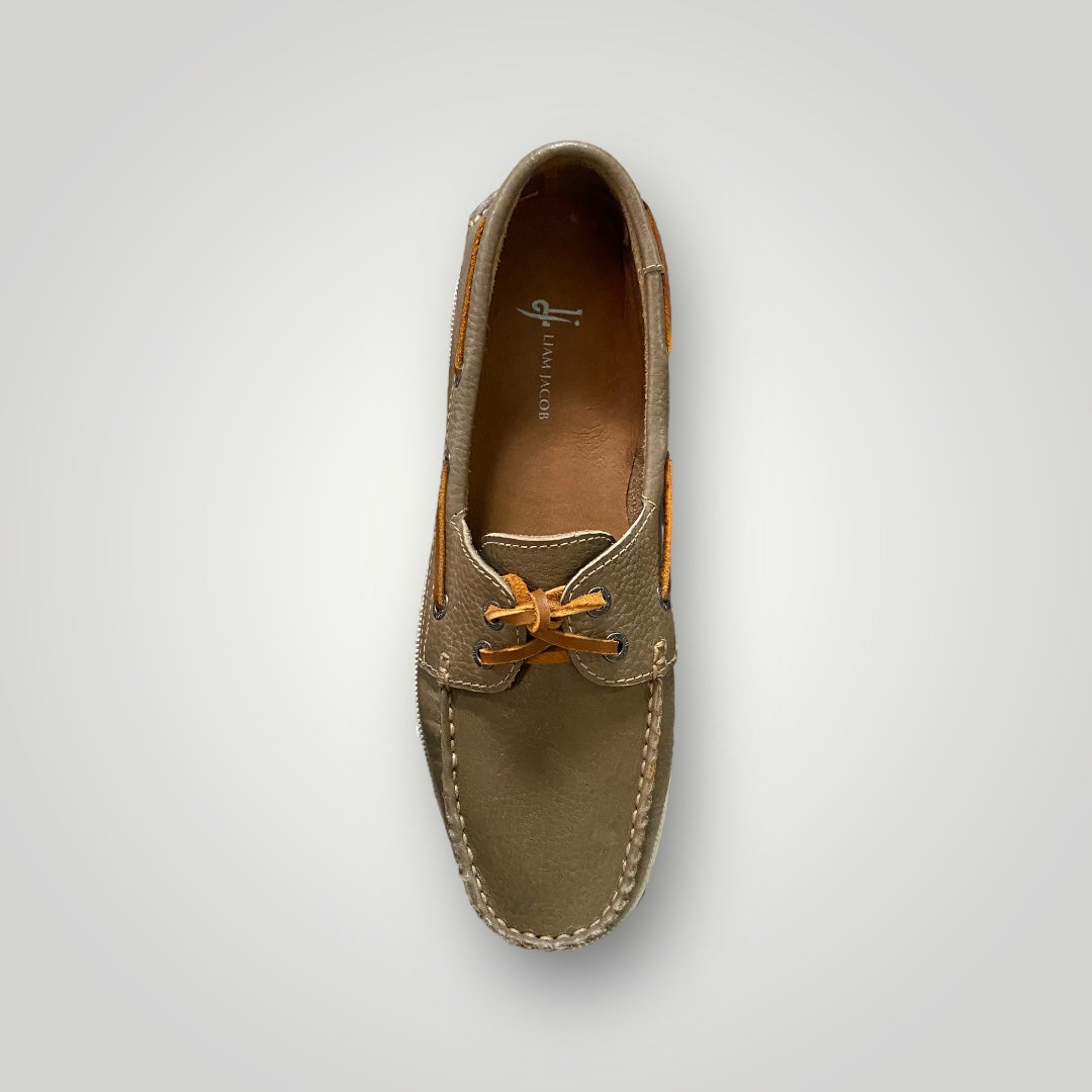 Men's Beige Floater Boat Shoe