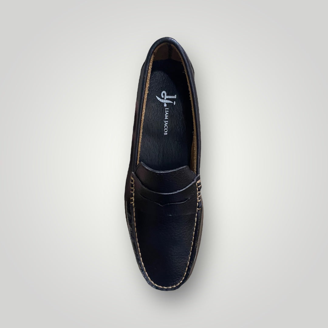 Men's Penny Loafer Black Floater