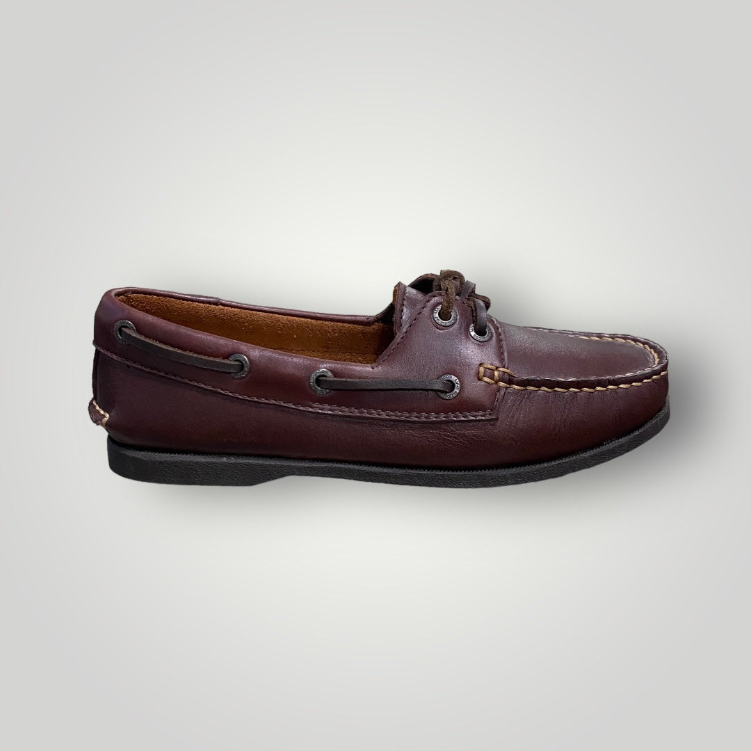 Women Chestnut Boat Shoes