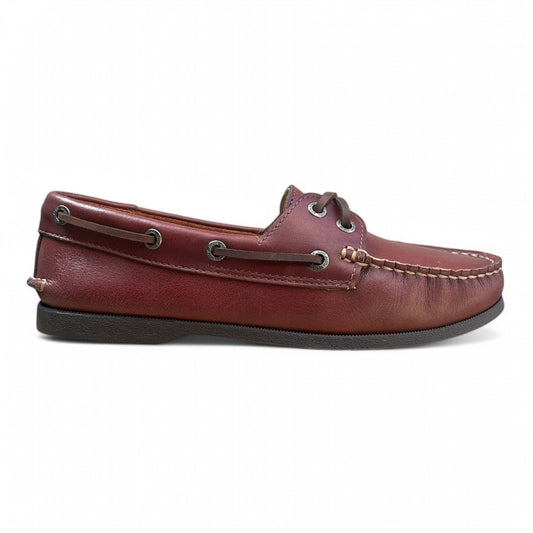 Women Chestnut Boat Shoes