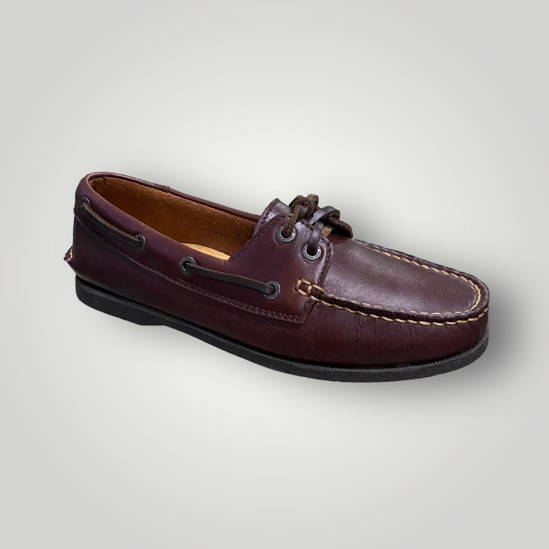 Women Chestnut Boat Shoes