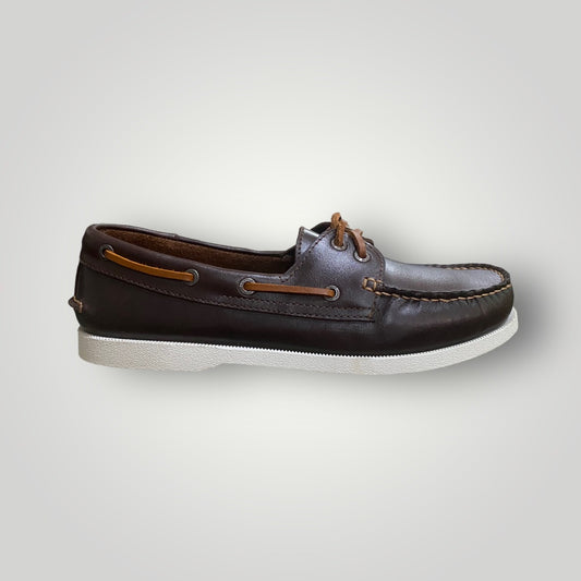 Men's Dark Brown Boat Shoe