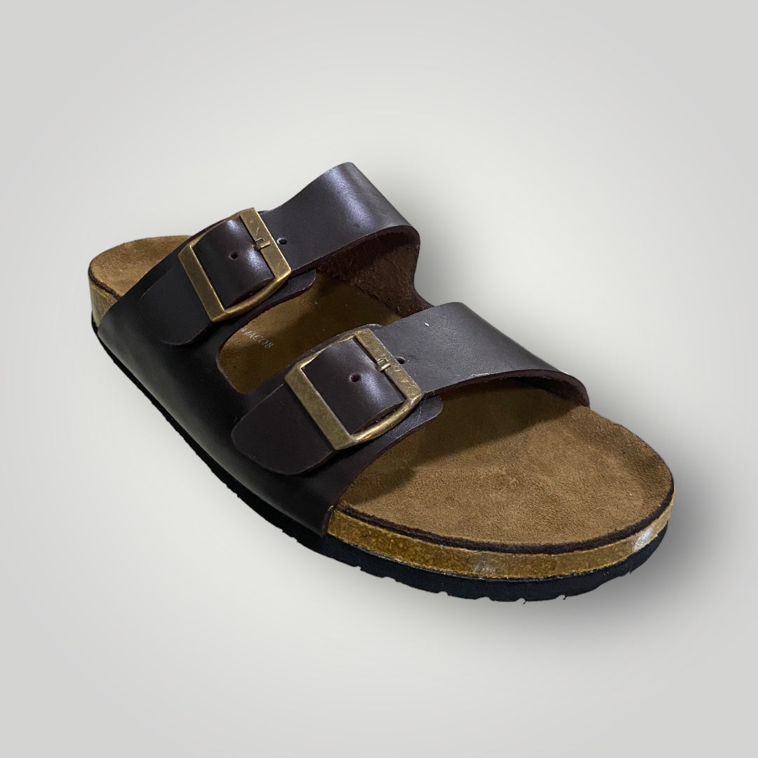 Men Dark Brown Sandals