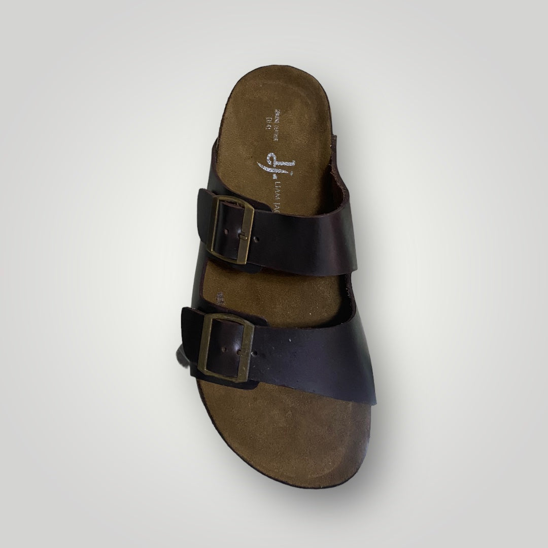 Men Dark Brown Sandals