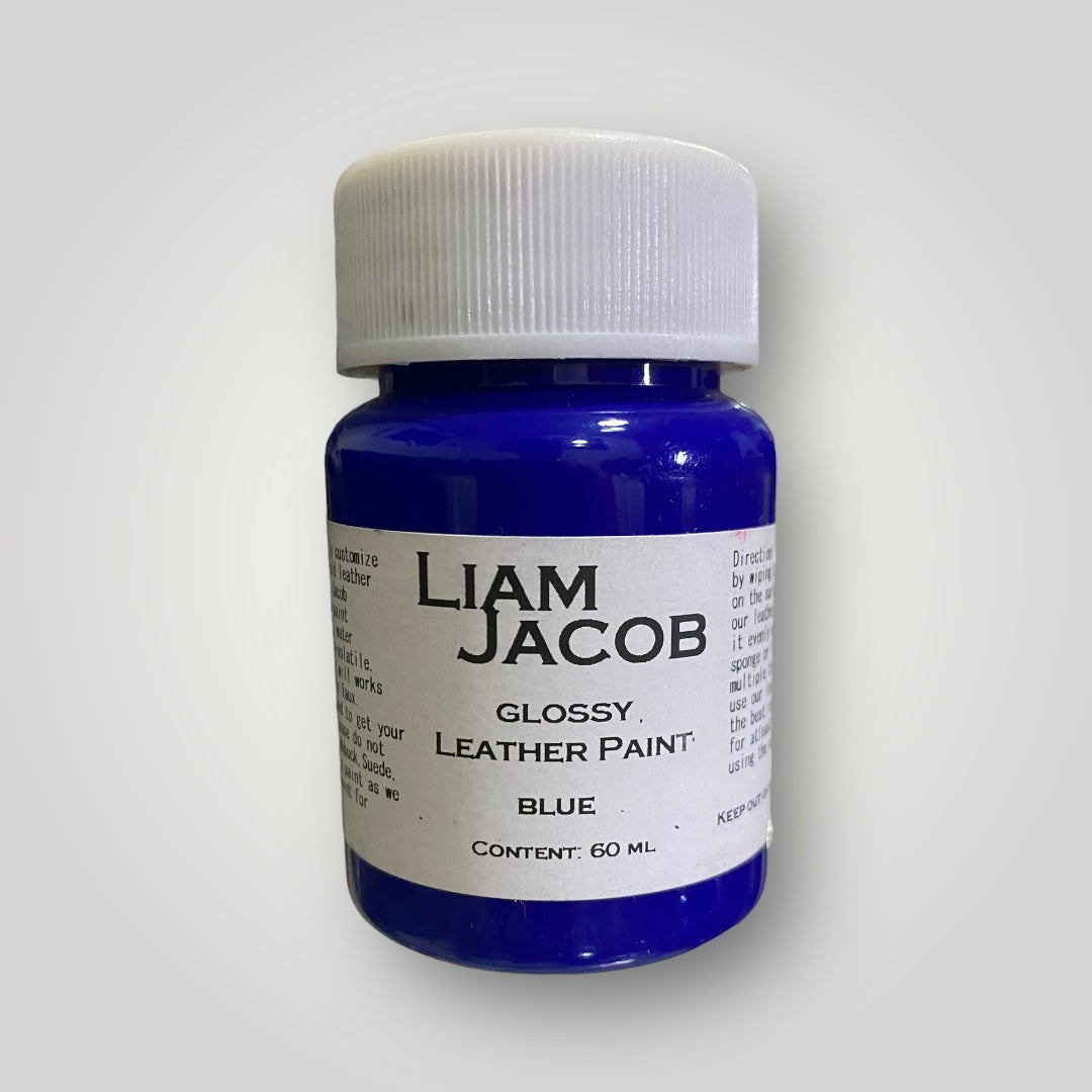 Liam Jacob Glossy Blue Paint