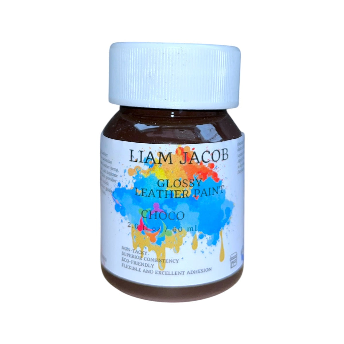 Liam Jacob Glossy Choco Leather Paint