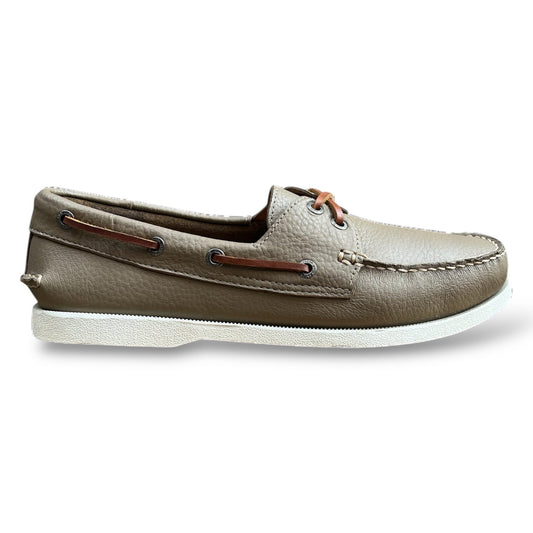 Men's Beige Floater Boat Shoe