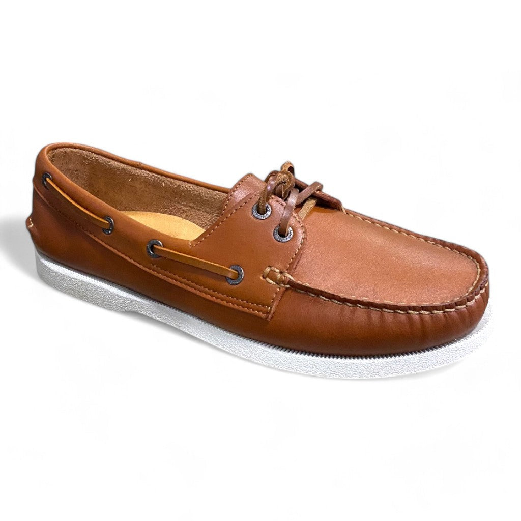 Men's Tan Boat Shoe