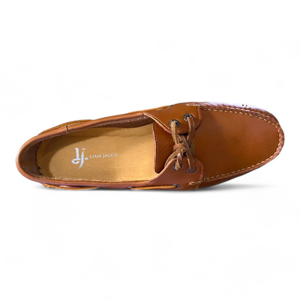 Men's Tan Boat Shoe