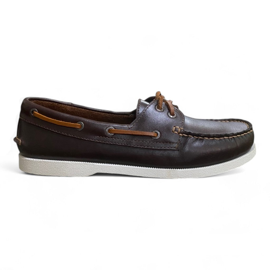 Men's Dark Brown Boat Shoe