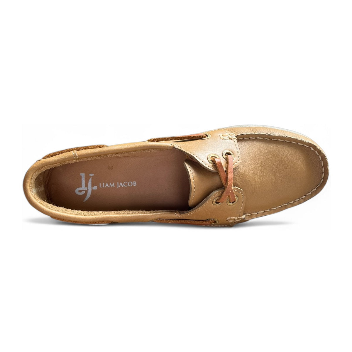 Women Light Tan Boat Shoes