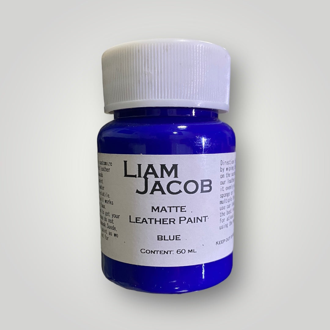 Liam Jacob Matte Blue Paint