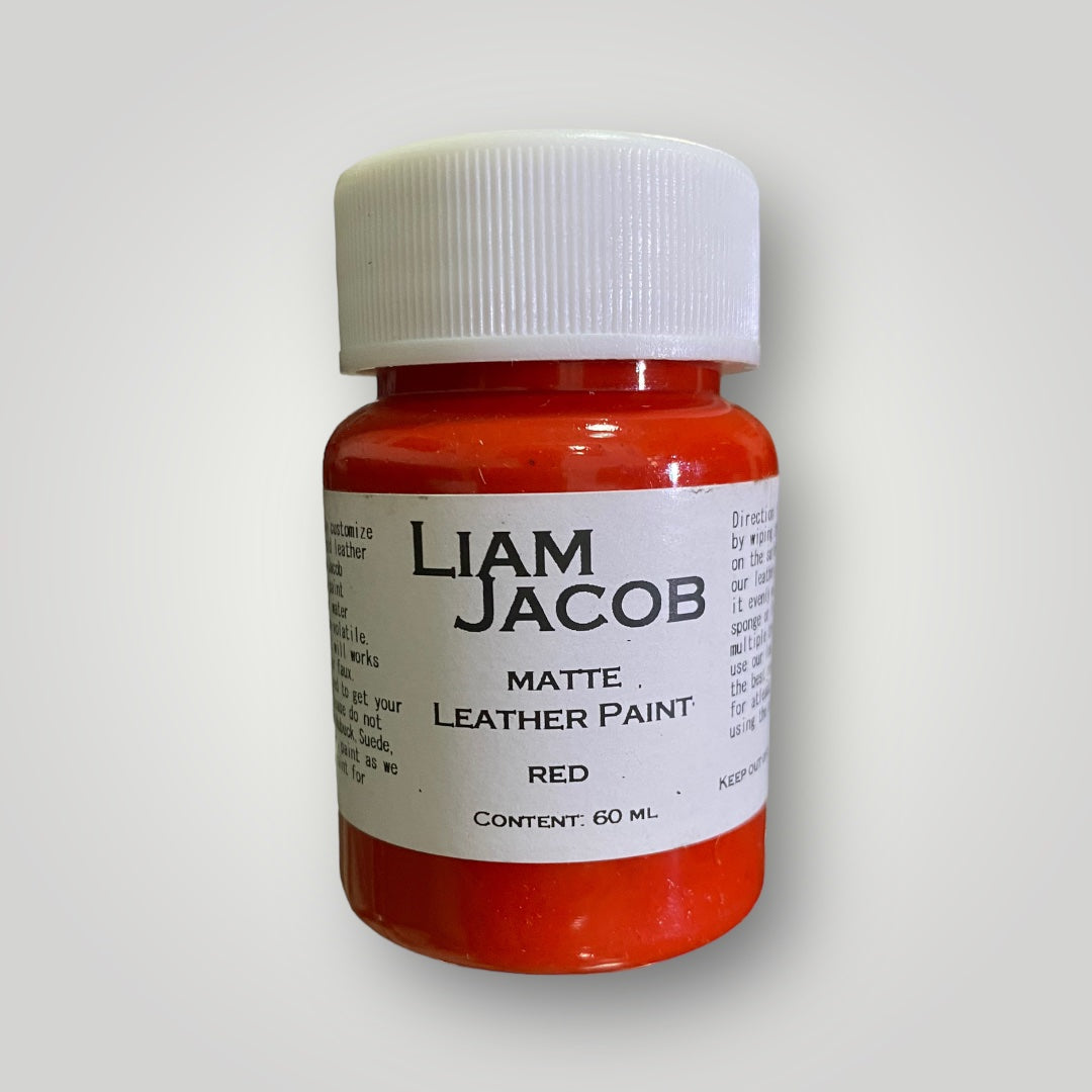 Liam Jacob Matte Red Paint