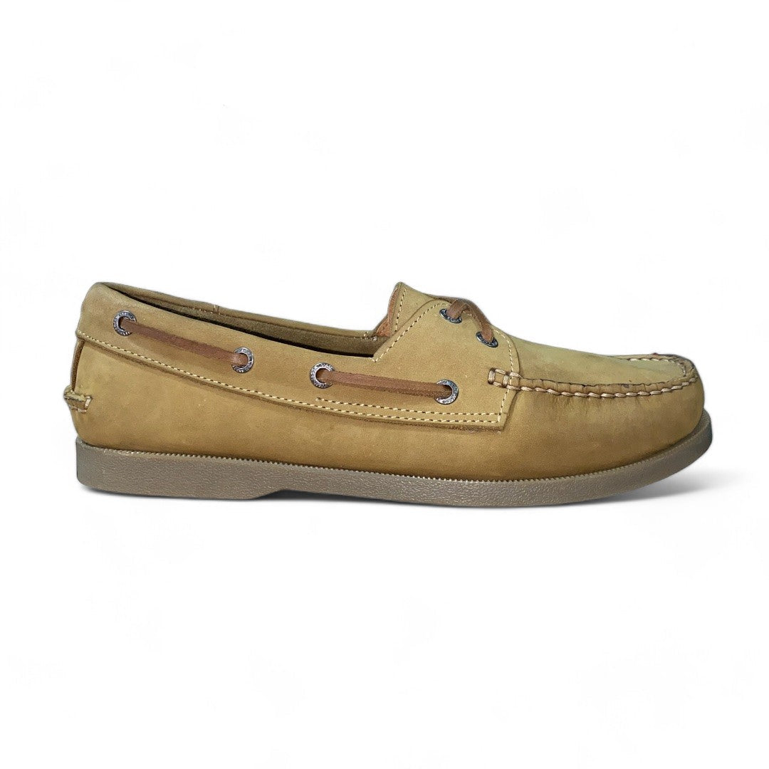 Men's Wheat Nubuck Boat Shoe