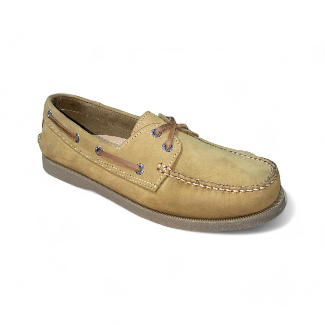 Men's Wheat Nubuck Boat Shoe