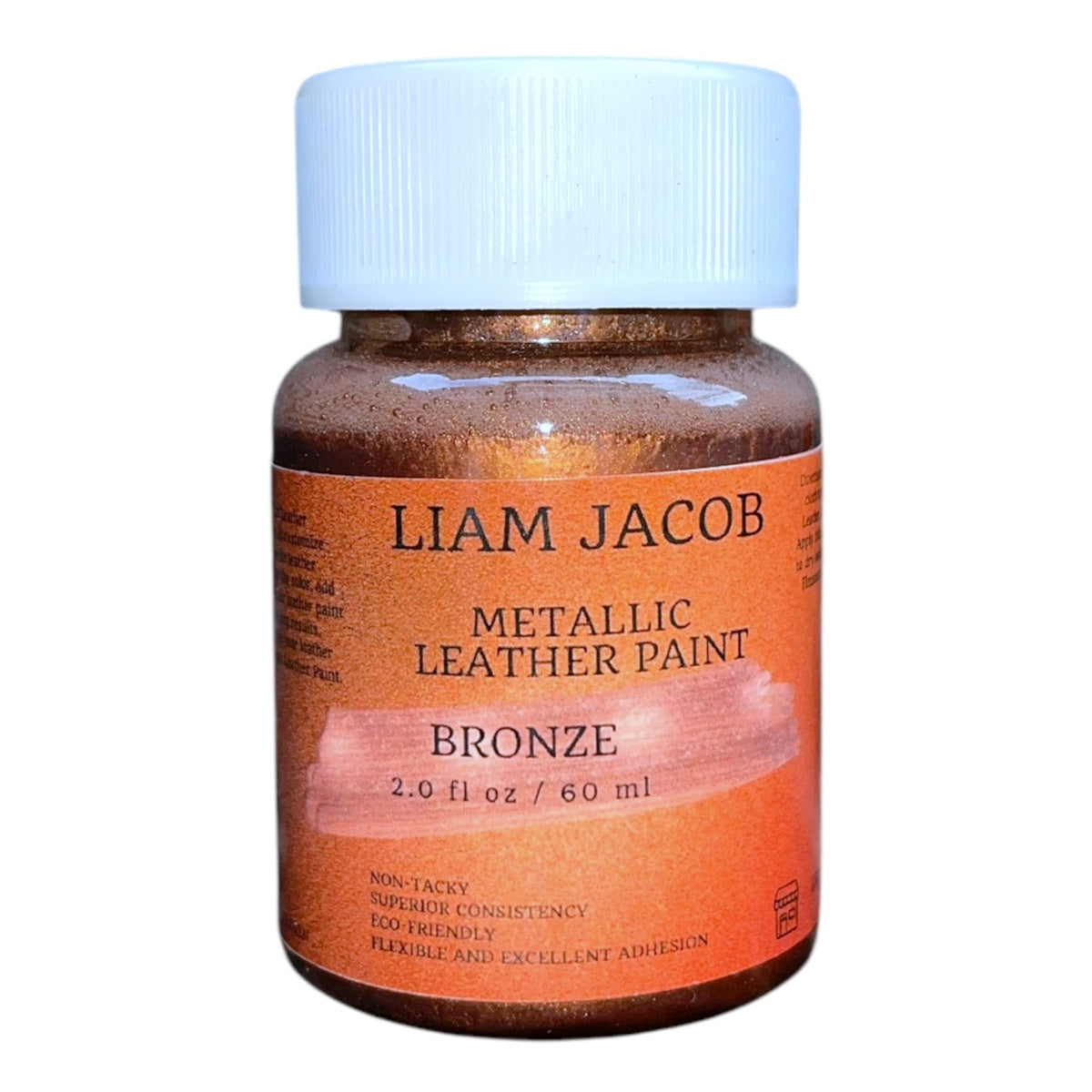 Liam Jacob Metallic Bronze Leather Paint