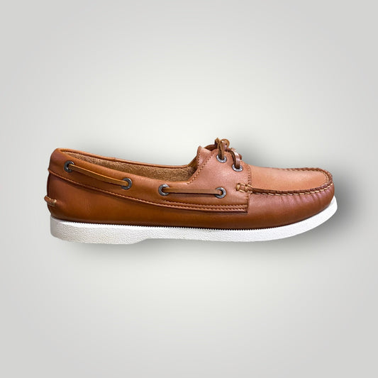 Men's Tan Boat Shoe