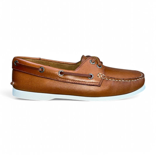 Women Tan Boat Shoes