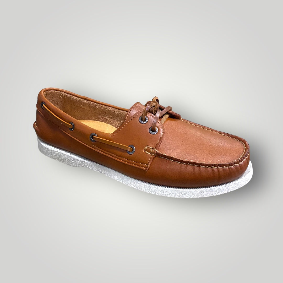 Men's Tan Boat Shoe