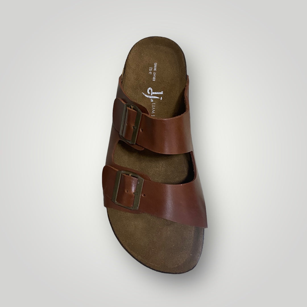 Men Tan Sandals