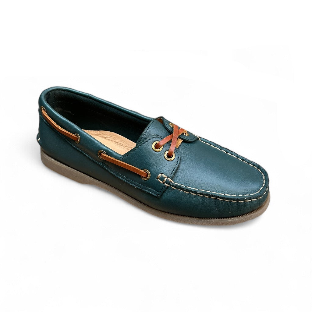 Women Teal Boat Shoes