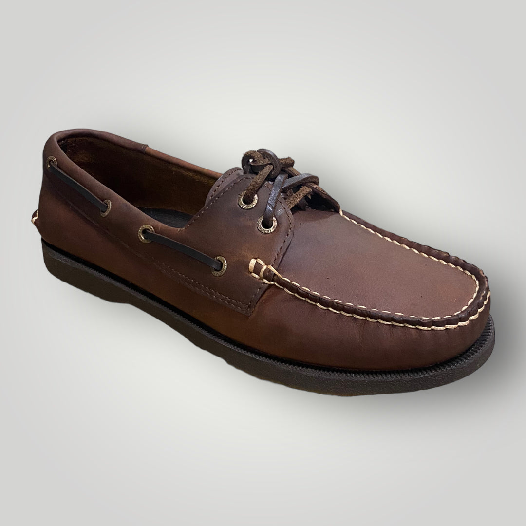 Men's Reddish Brown Boat Shoe