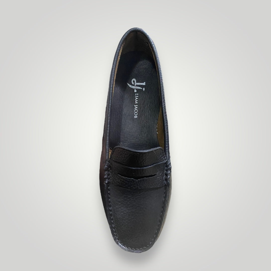 Women Black Floater Loafer